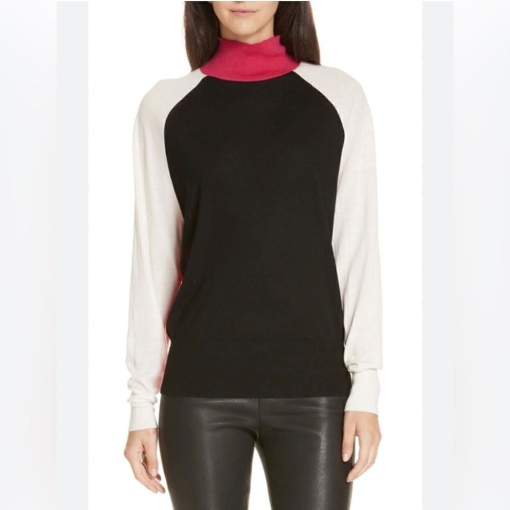 BOSS Hugo Boss Fanarea Tricolor Wool Pullover